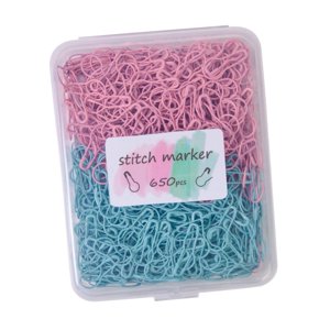 Magideal - Marcadores De Puntada De 650 Piezas Marcadores De Punto De Punto De Punto , Rosa