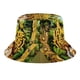thumbnail image 5 of Tierra de los Perdidos Sombrero bucket para adultos, gorra de protección solar, sombrero de pescador plegable para viajes al aire libre, pesca y actividades de verano, 5 of 6