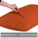 thumbnail image 5 of REGALWOVEN Paquete de 2 Fundas de Almohada de Algodón Egipcio para Almohada Queen, 19"x29" Naranja, 5 of 7