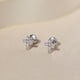 thumbnail image 2 of Aros de cruz con circones de plata 925 para bebes y niñas, 2 of 2