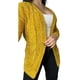 thumbnail image 2 of Tapado Mujer Chenille Toda Temporada Broche Colores Q755, 2 of 2
