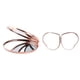 thumbnail image 5 of Espejo Plegable De Maquillaje Lateral Doble Corazón De Oro Rosa / Espejos Redondos De Bolsillo De Viaje, 5 of 5