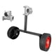 thumbnail image 4 of Ruedas auxiliares para cortacésped con soporte de montaje, rueda flexible, duraderas, fáciles de instalar, accesorios ajustables para cortadora de cés 28 mm de diámetro, 4 of 5