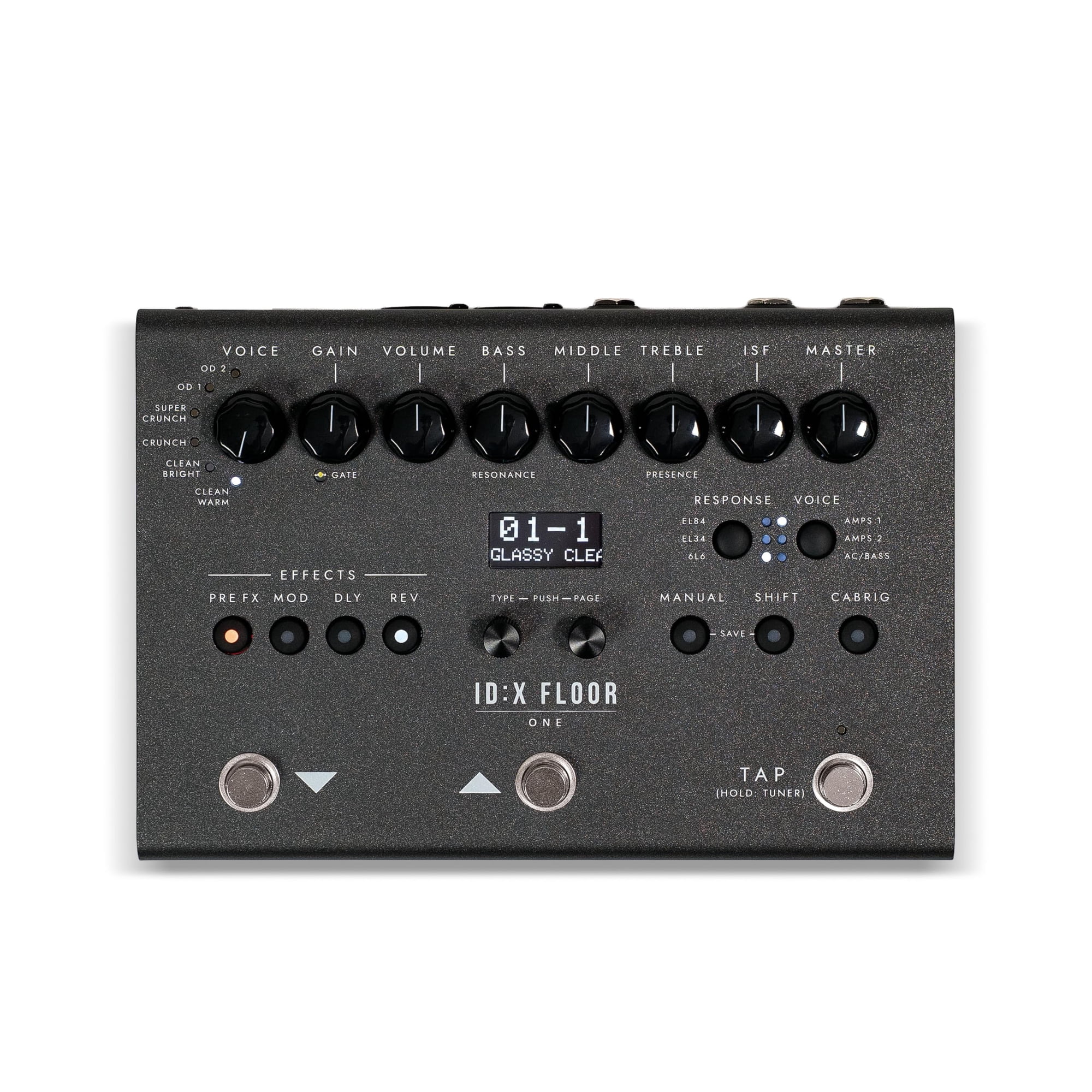 Pedal Multi-fx Blackstar Id:x Floor One Con Modelos De Amplificador Y Usb-c