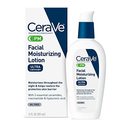 Cerave Pm Locion Hidratante Facial | Crema De Noche Con ?ci