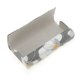 thumbnail image 3 of Unique Bargains 1 Pc Estuche para Gafas Bordado Almacenamiento de Gafas 6.1"x2.36"x1.18" Gris, 3 of 5