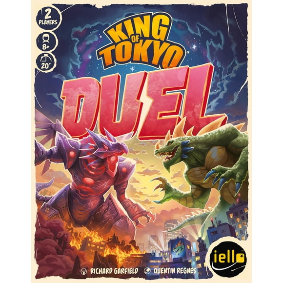 Juego De Mesa King Of Tokyo Duel Para 2 Jugadores A Partir De 8 Años
