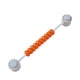 thumbnail image 4 of Abacus Busy Board Counting Sensory Toy De Madera Para Preescolar Naranja, 4 of 5
