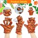 thumbnail image 4 of Marionetas de mano de peluche coloridas XIPEGPA 22 cm – Pack de 10, 4 of 6