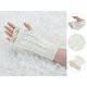 thumbnail image 2 of Guantes sin dedos de encaje elástico con agujero para el pulgar de mujer INSPIRE CHIC Blanco-Encaje Talla única, 2 of 7