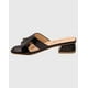thumbnail image 2 of Sandalia plana Herm Negro, 2 of 5