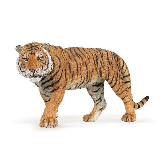 Figura Papo Wild Animal Kingdom Tiger 50004 para niños mayores de 3 años