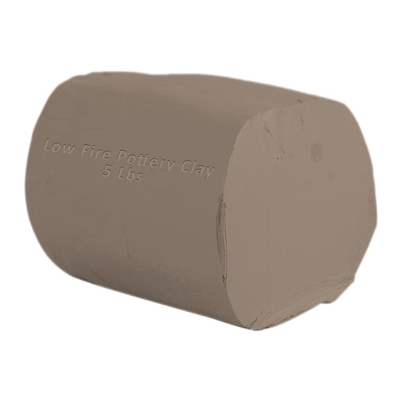 TORISING Arcilla de gres de baja cocción 5 lb, cono 04-06, para torno y modelado a mano, escultura y nivel avanzado (gris)