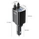 thumbnail image 4 of [Cargador de coche] JOYROOM 2025 USB-C ultracompacto 4 en 1 de 69 W, 4 of 7