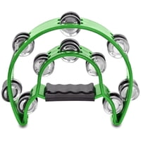 Hendrix - Pandero Media Luna 21X20Cms Verde - Ps