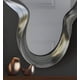 thumbnail image 2 of Espejo Pared Irregular Ondulado Nube Decorativo Gris Jhn, 2 of 3