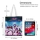 thumbnail image 5 of K-Pop Demon Hunters Bolso de tela con estampado de lienzo para mujer, bolsa de compras reutilizable y estética, con cremallera interior, regalo para mujer, 35 × 40 cm., 5 of 6