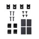 thumbnail image 1 of Kit de herrajes Trailfx TFHKG01 para guardabarros ensanchado TFG3001S, 1 of 2