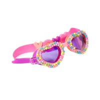 Magideal - Gafas De Natación Para Niños Gasas De Natación Anti Niebla Cómoda Caricatura De Gafas De Natación Portátiles Gafas De Natación Gafas Para Favores De F Parche Del Corazón Del Arco Iris
