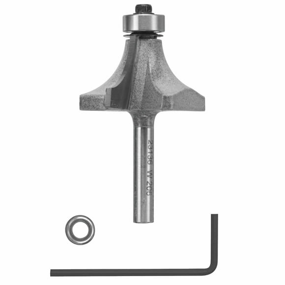 Broca fresadora Bosch Vermont American 23136 con un radio de 5/8 pulgadas