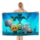 thumbnail image 1 of Plankton: La Película Toalla de playa de secado rápido con diseño temático, regalo para mujeres y niñas, ideal para cumpleaños, fans, amantes de la música, uso en la playa o al aire libre, 78 × 150 cm, 1 of 6