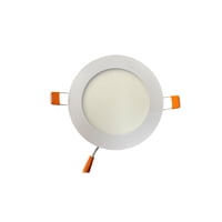 Panel Led Embutido Redondo 12W Luz Cálida 3000K -Fsl