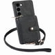 thumbnail image 2 of Funda Tipo Cartera con Correa Cruzada para Samsung Galaxy S23 Plus Protección Contra Golpes Negro, 2 of 6