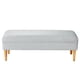 thumbnail image 1 of Banqueta Provenza Felpa 04 Gris, 1 of 5