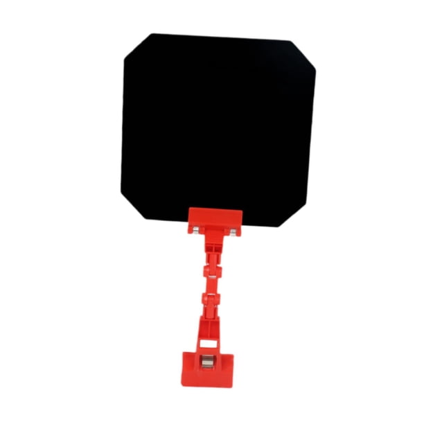 Panel de apagón de soldadura en marcha de soldador 7x13 pulgadas Prácticas Pediendo chispa y escombros de 360 degree Escudo de cara de soldadura portátil