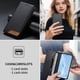 thumbnail image 4 of Funda Tipo Cartera de Cuero Sintético para Samsung Galaxy A55 Bloqueo RFID, con Ranuras para Tarjetas y Bolsillo para Efectivo, Cierre Magnético Fuerte Negro, 4 of 6