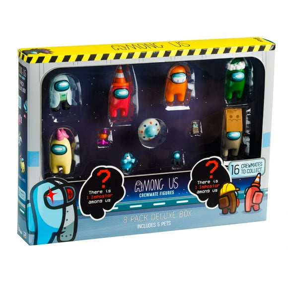 Pack de figuras de acción Among Us Serie 3 y 8 juguetes coleccionables