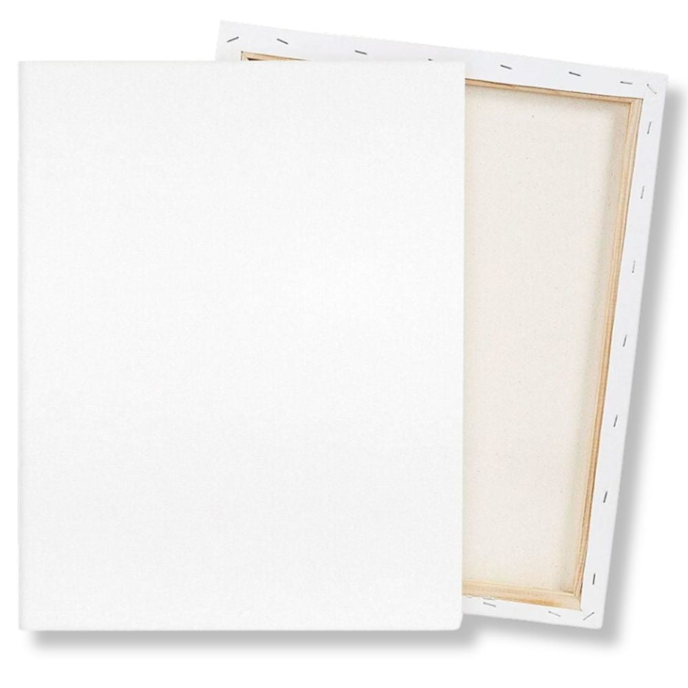 Lefranc Bourgeois 100% Cotton Canvas Frame - 20 X 20 Cm, 1.9 Cm Thick, Gesso Primed