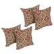 thumbnail image 1 of Cojín Blazing Needles cuadrado para interiores y exteriores, 4 unidades, 1 of 2