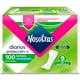 thumbnail image 2 of Protectores Femeninos Nosotras Diarios Cortos, 100 Un, 2 of 3