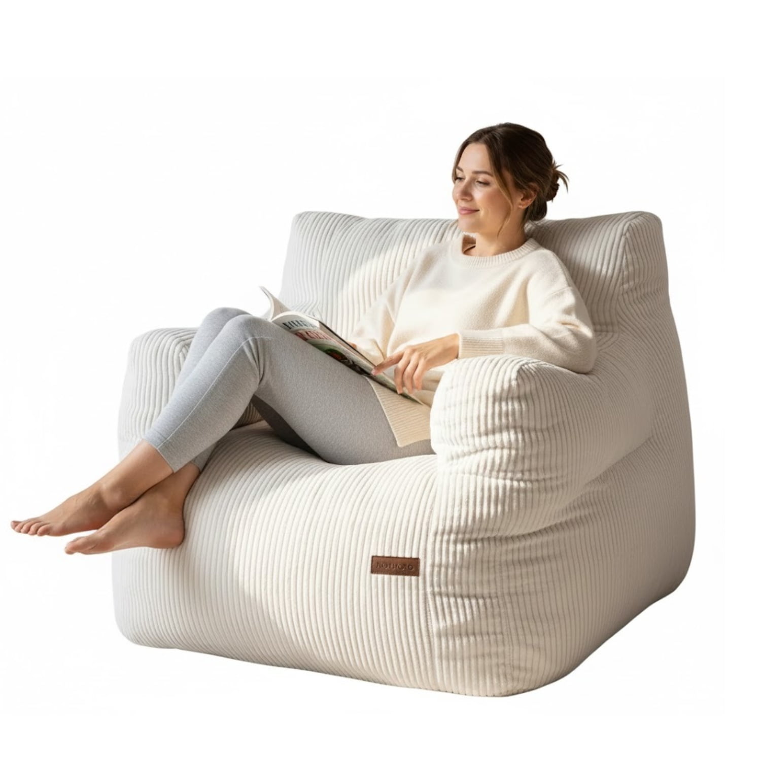 Pitaya - Puff Silla Sillon Individual Bajo 90x95 Espuma Acolchable