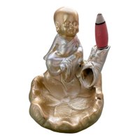 Genérico - Porta Incienso Quemador Diseño Buda Resina Decorativo Jhn