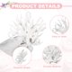 thumbnail image 4 of Decoración de Coral para Acuario Uxcell, Decoraciones para Peceras, Adornos de Coral para Peceras, 4.9x2x4.3 Pulgadas, (Blanco, 1 Pza), Destinado para Decoración de Paisajismo de Acuarios, 4 of 6