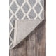 thumbnail image 5 of Area Rug Momeni Andes de lana y viscosa, 60 cm x 90 cm, color gris, 5 of 5