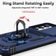 thumbnail image 4 of Funda Resistente Anillo Soporte Samsung Galaxy A05S Privacidad Cámara Montaje Magnético Azul, 4 of 6