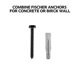 thumbnail image 5 of Kit Lag Bolt Mounting Dream MD5753 para montaje en pared de TV, 5 of 8