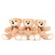 thumbnail image 1 of Oso de peluche Study Animals Toys Studio, paquete de 3 unidades, 35 cm, color marrón claro, 1 of 3