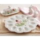 thumbnail image 4 of Bandeja Lenox Pradera de Mariposas para Huevos de Porcelana, 4 of 6