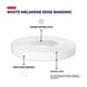 thumbnail image 2 of Adhesivo termoadhesivo Edge Banding UNMAR de melamina blanca de 19 mm x 7,6 m, 2 of 6