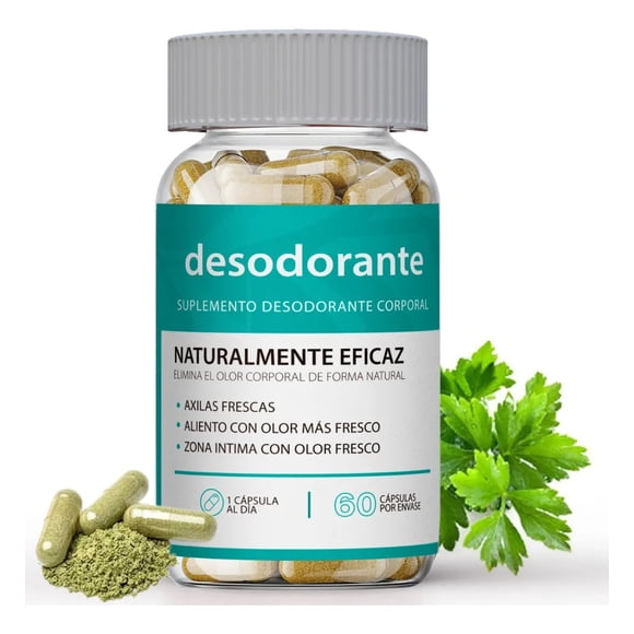 Desodorante Interno En Capsulas 60 Capsulas