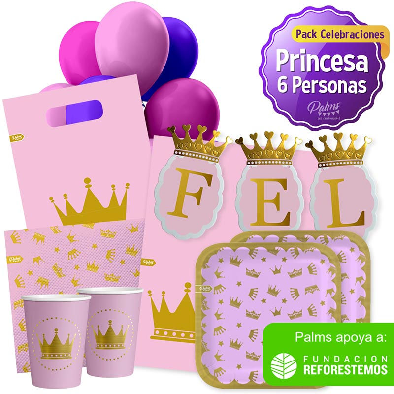 Palms - Pack Princesas 6 Personas