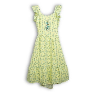 Vestido Niña Amarillo Pillin