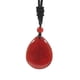 thumbnail image 1 of Colgante De Gota De Agua, Collar De Piedra, Joyería Artesanal, Resistente Para Unisex, Ajustable, Rojo, 1 of 5