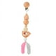 thumbnail image 1 of Wood Teether Baby Bed Hanging Rattles Toy Make Noise Bird Elephant Shape Crochet Beads Bracelet Pram Clip Baby Rattle, 1 of 3
