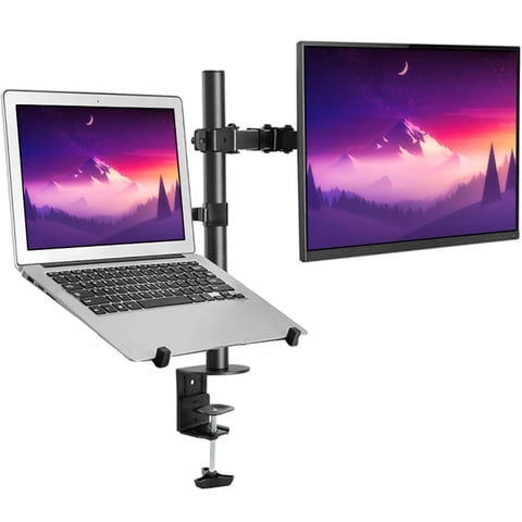 Newo - Soporte Monitor Y Notebook Brazo Escritorio B49