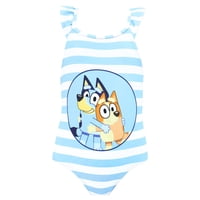 Traje De Baño Bluey Girls Bingo Blue 8 Years Kids Oficial